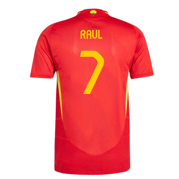 2024-2025 Spain Authentic Home Shirt (Raul 7)-PitchVibe Kits